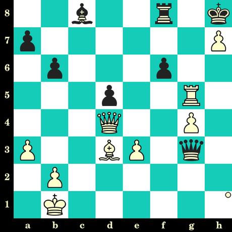 Les Blancs jouent et matent en 2 coups - Qian Huang vs Polina Shuvalova, Moscou 2019 Les Blancs jouent et matent en 2 coups - Qian Huang vs Polina Shuvalova, Moscou 2019