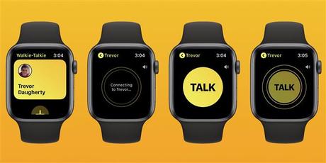 Le guide de la fonction Talkie Walkie de l’Apple Watch
