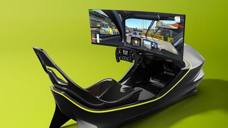Aston Martin dévoile le premier simulateur de course de son histoire