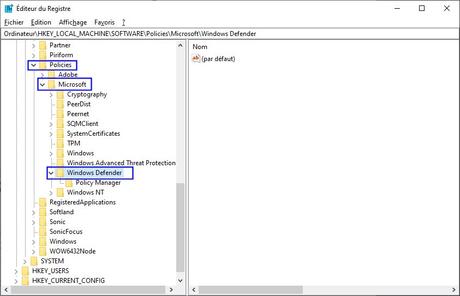 Désactiver l’antivirus Windows Defender Image