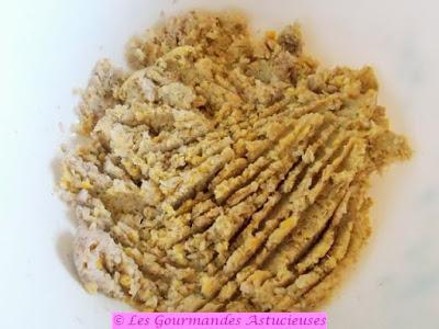 Tarte fine (sarrasin-pois chiches) aux orties et aux pommes de terre (Vegan)