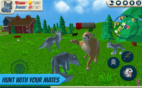 Télécharger Wolf Simulator: Wild Animals 3D APK MOD (Astuce) Télécharger Wolf Simulator: Wild Animals 3D APK MOD (Astuce) 1