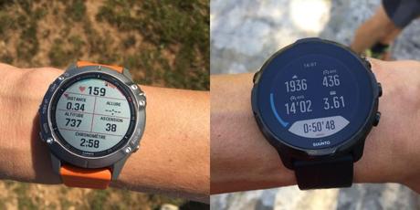 Comparaison Fenix 6 Suunto 7 sport