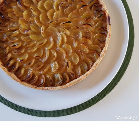 Tarte au raisin blanc