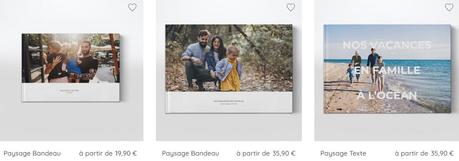 Personnalisation de votre livre photos en ligne