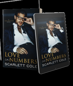 Cover Reveal : Découvrez la couverture et le résumé de Love in numbers de Scarlett Cole