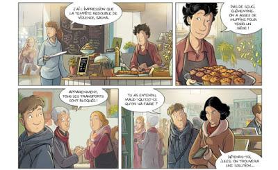 Le jour où la nuit s'est levée - une BD feel-good