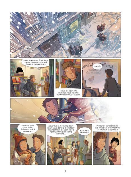 Le jour où la nuit s'est levée - une BD feel-good