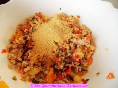 Courgette farcie à l'épeautre (Vegan) Courgette farcie à l'épeautre (Vegan)