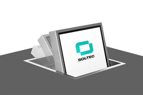 Soltec FOL M : une gamme de moniteurs encastrés orientables manuellement