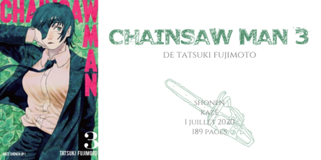 Chainsaw man #3 • Tatsuki Fujimoto
