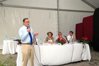 FONDATION CLÉMENT. PARCOURS MARTINIQUE L'ART CONTEMPORAIN DANS LA CARAÏBE; Ouverture du séminaire par Bernard Hayot, président de la Fondation Clément
