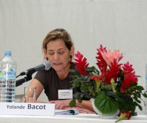 Parcours Martinique à la Fondation Clément Yolande Bacot, avant Kreyol Factory PARCOURS MARTINIQUE L'ART CONTEMPORAIN DANS LA CARAÏBE: : YOLANDE BACOT , commissaire de KREYOL FACTORY en 2008