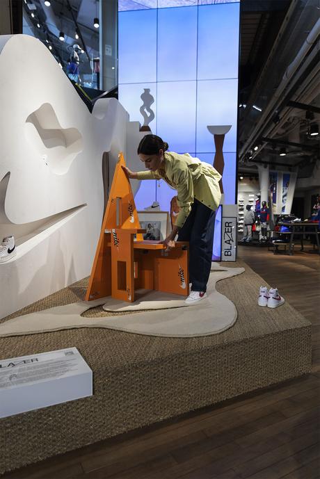 L’artiste Garance Vallée imagine une Nike Blazer exclusive