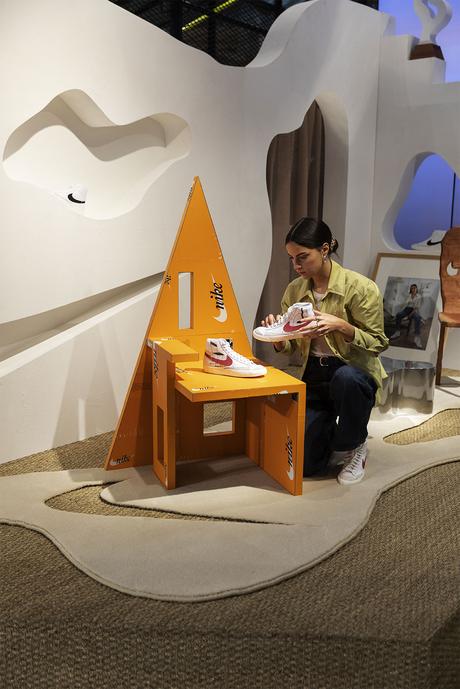 L’artiste Garance Vallée imagine une Nike Blazer exclusive