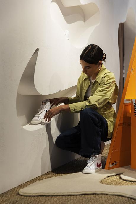 L’artiste Garance Vallée imagine une Nike Blazer exclusive