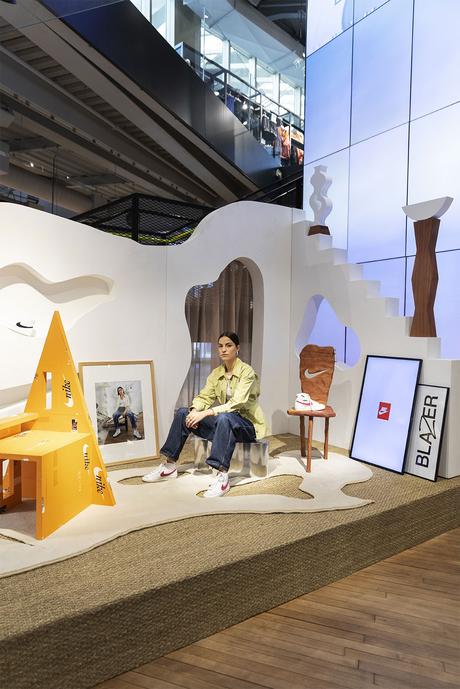 L’artiste Garance Vallée imagine une Nike Blazer exclusive