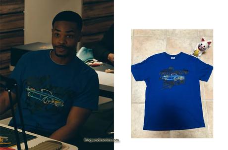 SNEAKERHEADS : Bobby’s blue t-shirt in S1E01