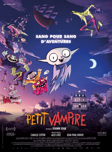 Petit Vampire - Bande Annonce du film d'animation de Joann Sfar avec les voix de Camille Cottin, Alex Lutz, Jean-Paul Rouve au Cinéma le 21 Octobre 