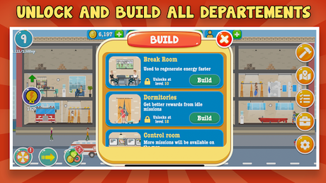 Code Triche Fire Inc: Classic fire station tycoon builder game  APK MOD (Astuce) 4