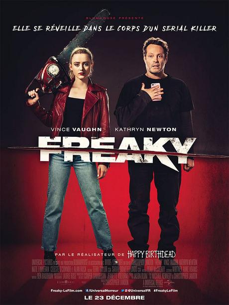 FREAKY - Préparez-vous à frissonner au Cinéma 23 Décembre 2020 FREAKY - Préparez-vous à frissonner au Cinéma 23 Décembre 2020