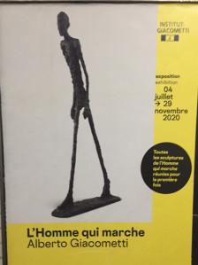 Institut GIACOMETTI « Les sculptures de l’Homme qui marche » toutes réunies pour la 1ere fois – jusqu’au 29 Novembre 2020
