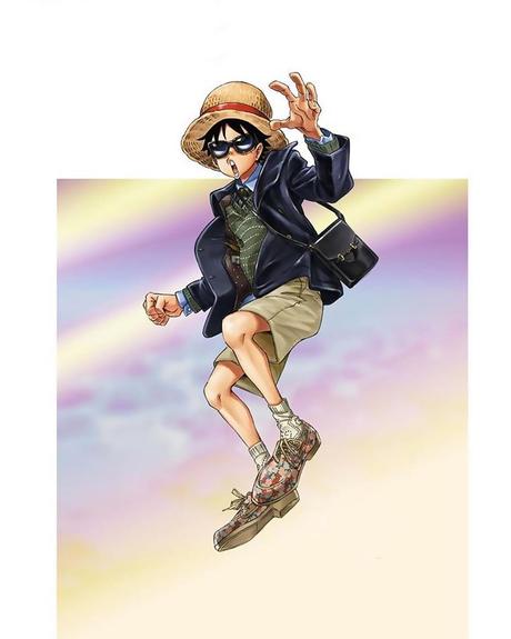 Gucci et One Piece sortent leur premier lookbook officiel Gucci et One Piece sortent leur premier lookbook officiel
