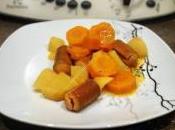 saucisses, pommes terre, carottes façon rougail thermomix Vorwerk