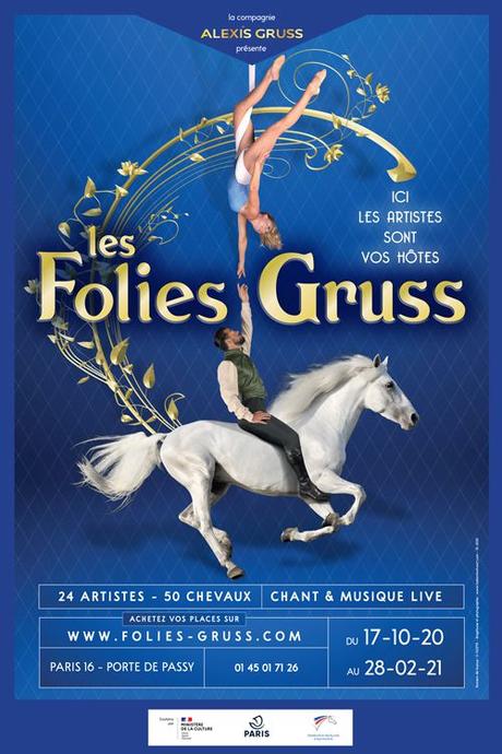 La compagnie Alexis Gruss relance les Folies Gruss à Paris dès le 17/10/2020
