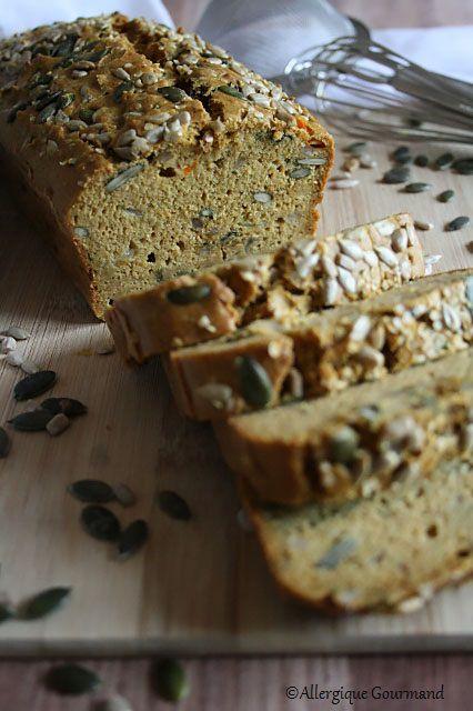 Cake carottes aux graines { sans gluten, sans lait, sans œufs }