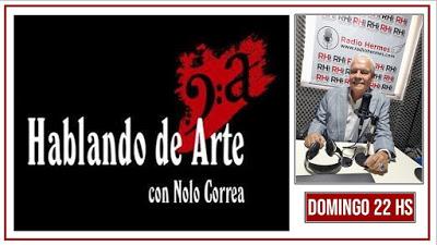 Invitée de Nolo Correa dans Hablando de Arte [à l’affiche]