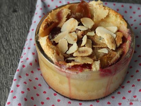 Clafoutis prunes amandes