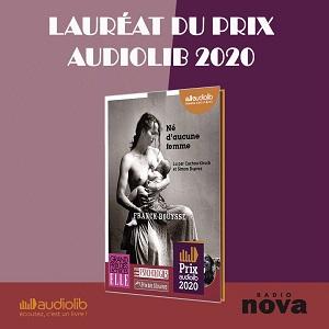 Prix Audiolib 2020 : Né d'aucune femme de Franck Bouysse