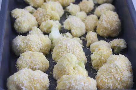 Fleurons de chou-fleur au four