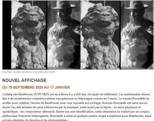 Deux musées autour de la sculpture à Paris -Musée Bourdelle et le musée Zadkine