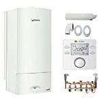 Meilleure chaudière à condensation – Comparatif 2020 Chaudière murale condensation ELM Leblanc Megalis/megalia Condens 22KW COMPLETE (dosseret + ventouse + thermostat CR100)