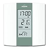 Meilleure chaudière électrique – Comparatif 2020 Honeywell Home TH136/U Thermostat programmable pour chaudière électrique, gaz et mazout, Blanc