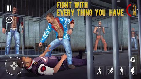Télécharger gangster prison evasion: jeux d'évasion la prison APK MOD (Astuce) screenshots 2