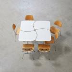 DISTANCIATION : C-19 Table by AWAA Architects