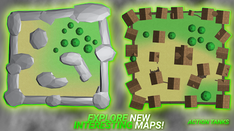 Télécharger Action Tanks: jeu de chars pour 2 à 4 joueurs APK MOD (Astuce) 2