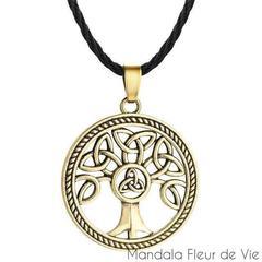 Pendentif arbre de vie Triquetra