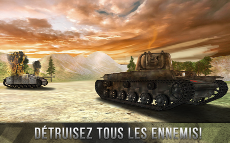 Code Triche Tank Battle 3D: World War II  APK MOD (Astuce) 4