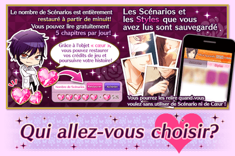 Code Triche Caresses dangereuses: jeux d'amour Otome games APK MOD (Astuce) 4