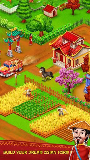 Télécharger Gratuit Asian Town Farm : Offline Village Farming Game APK MOD (Astuce) 1