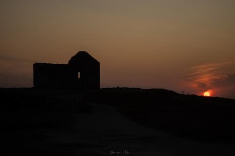 Coucher de soleil sur la maison des douaniers