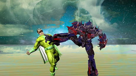 Télécharger Gratuit Iron Hero Battle Arena: Future Fight Robot Games APK MOD (Astuce) screenshots 4