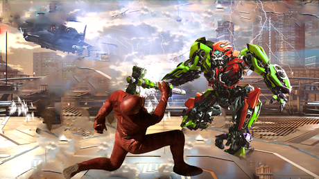 Télécharger Gratuit Iron Hero Battle Arena: Future Fight Robot Games APK MOD (Astuce) screenshots 5