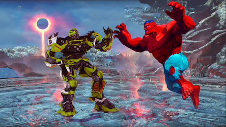 Télécharger Gratuit Iron Hero Battle Arena: Future Fight Robot Games APK MOD (Astuce) screenshots 2