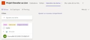 Microsoft Teams : Un travail d’équipe ! Teams assignation tâches