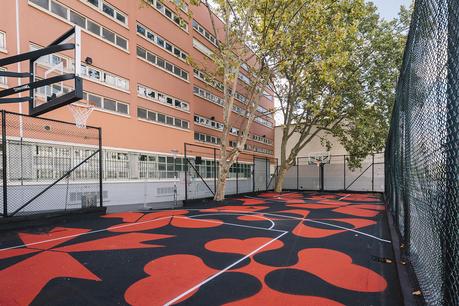 Footlocker rénove entièrement le playground Jemmapes à Paris